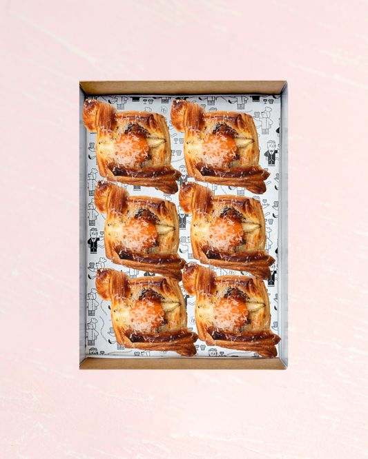 Sweetcorn Carbonara Croissant Set