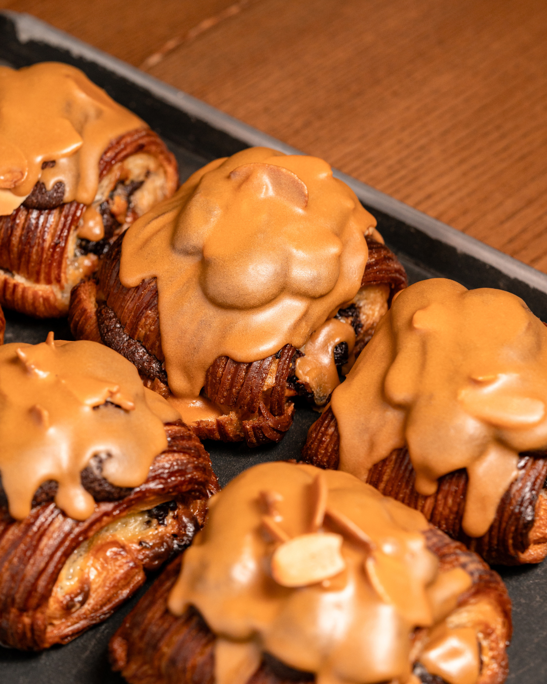 Mocha Twice-Baked Pain Suisse