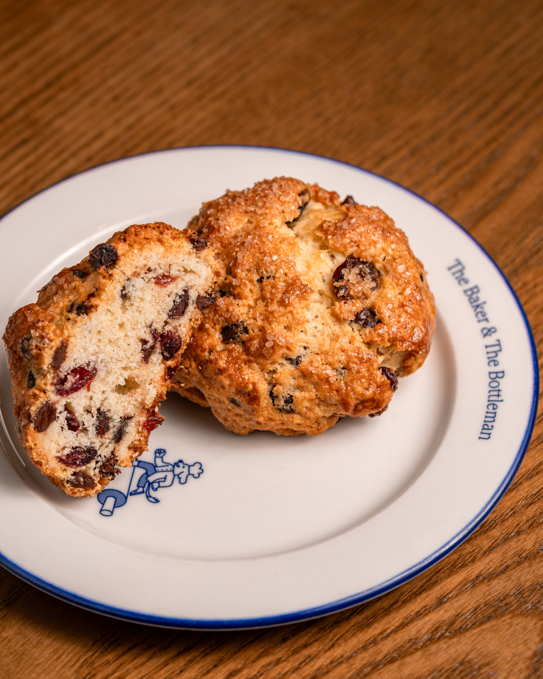 Chocolate & Cranberry Scone