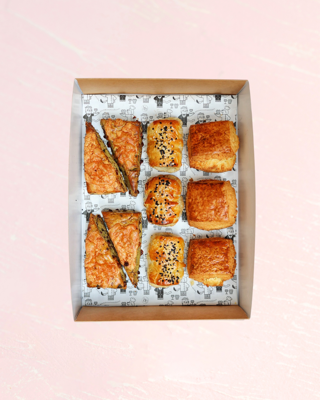 Savoury & croissant set (10pc)