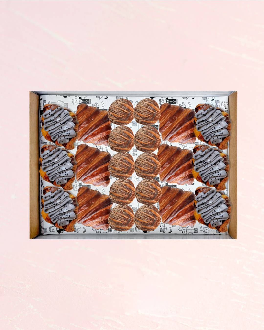 Mini Croissant & Puff Set