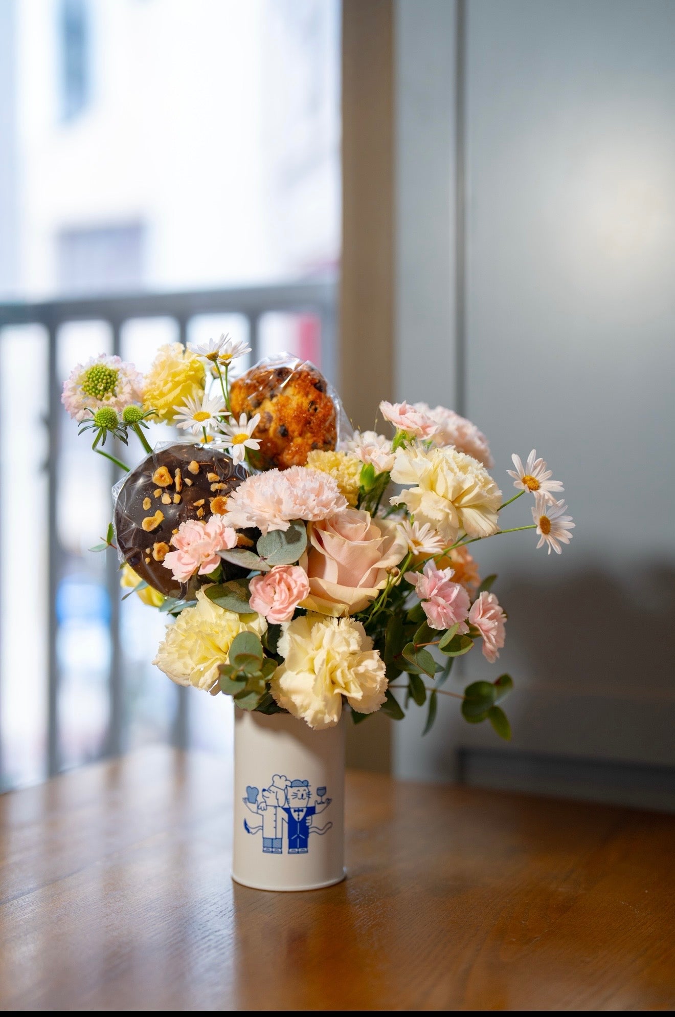 Croissant Flower Bouquet