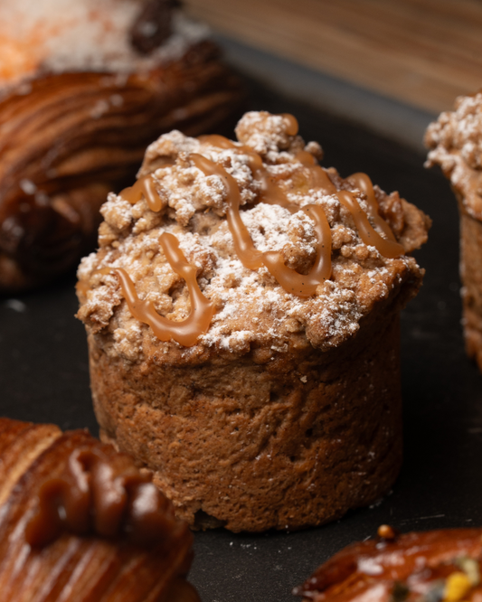 Apple crumble scone